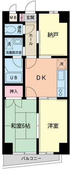 【間取り】 | ロータリーハイム昭島