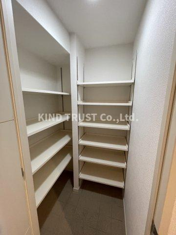 グレンパーク梅田北の収納|収納のためのスペースです