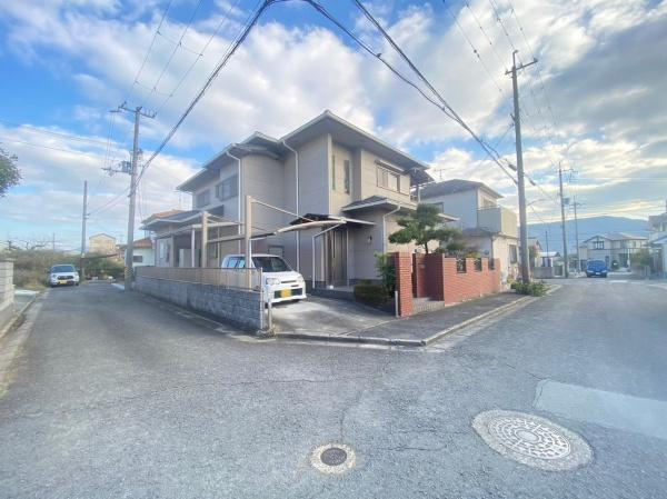 紀の川市上田井土地の前面道路含む現地写真