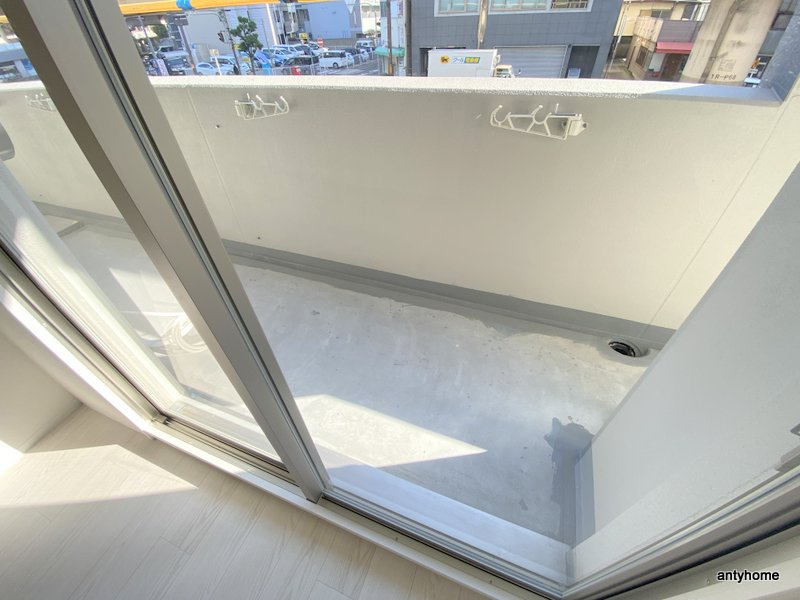 エスリードレジデンス梅田マークス 仲介手数料無料のバルコニー