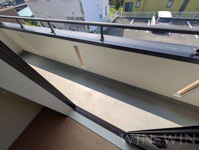 サンハイム鈴木 Bのバルコニー