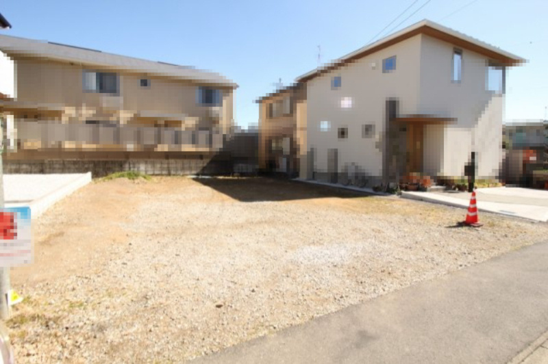 朝倉本町　新築戸建　南号地　太陽光発電5.28kw（全3区画）の外観|南号地　土地面積　131.65㎡　（約39.82坪）