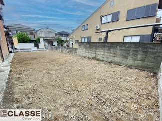 【前面道路含む現地写真】 | 城陽市平川長筬　売土地　建築条件無し