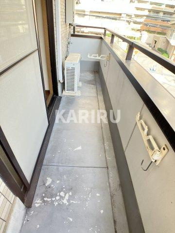 プラスワン都島のバルコニー