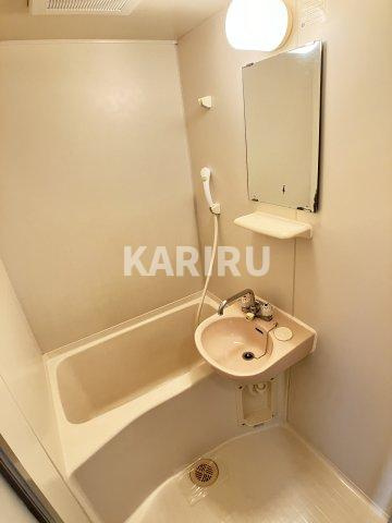 プラスワン都島の洗面所