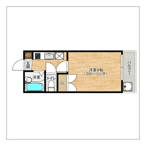 【間取り】 | コアメゾン大野 | 現況優先。
