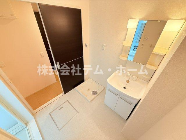 【独立洗面台】 | コージーコート法善寺 | 独立洗面台で身支度をすべて済ませてしまいましょう
