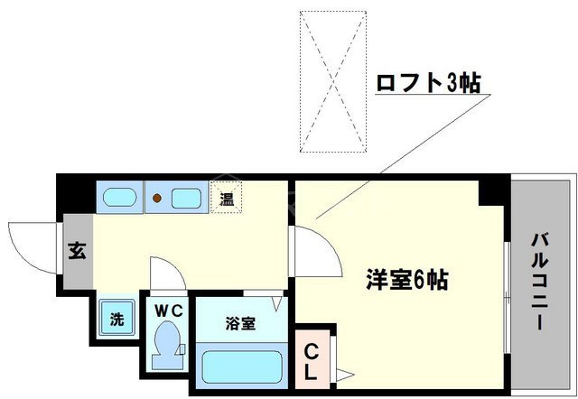 ハクユウ元町の間取り