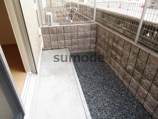 セレナ中条のバルコニー