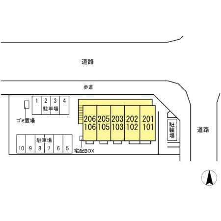 Maison Suzukiの区画図