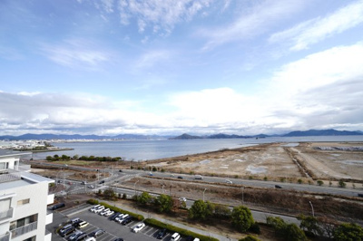 【展望】 | 【上質リフォーム】アーバンビュー渚ガーデンタワーヴィレッジ2番館 | 現地（2024年2月28日11：00頃）撮影