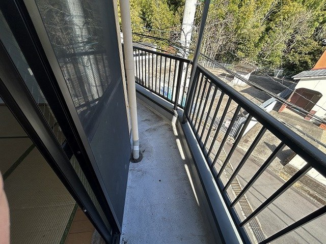セレクションジュンのバルコニー|陽当たり良好なバルコニーです