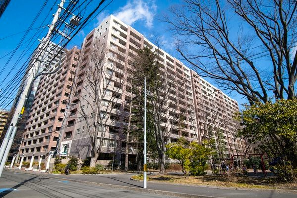 五橋パークホームズ仙台中央ガーデンコートの外観