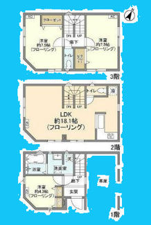 【間取り】 | Ｋｏｌｅｔ大森南 | Ｋｏｌｅｔ大森南