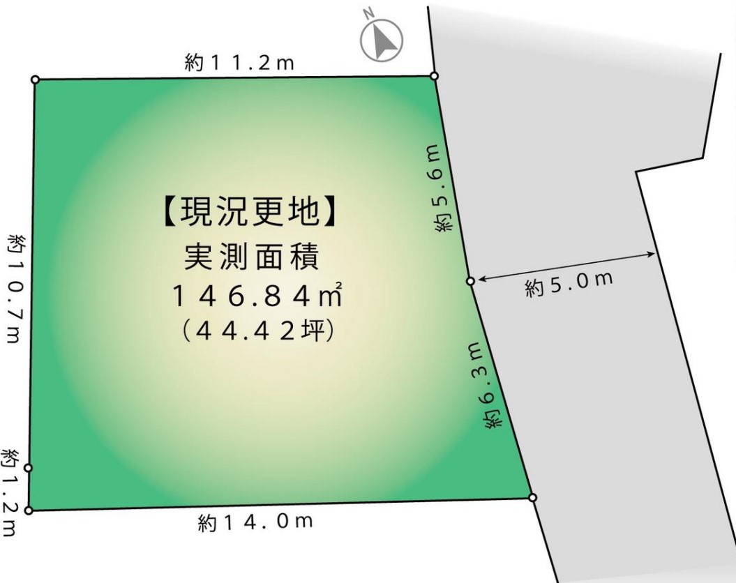 東急田園都市線「あざみ野」売地の画像