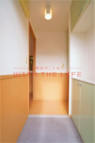 コートグレイス の玄関|ゆったりとした玄関です