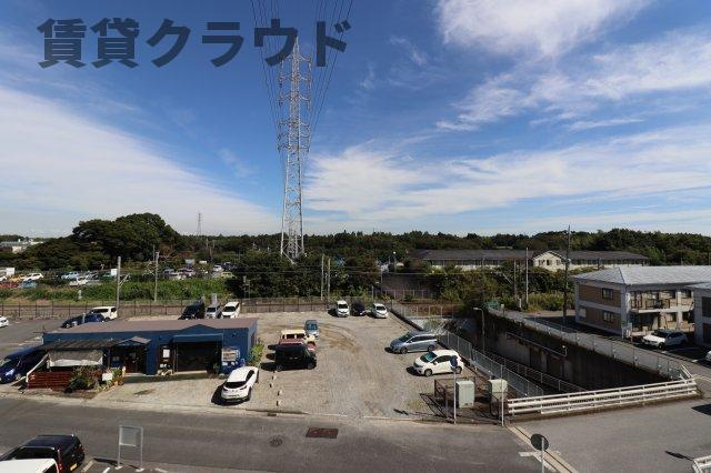 芝コーポ三号館のバルコニー|ゆったりとしたスペースのバルコニーです♪