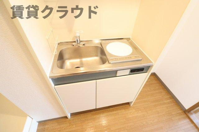 芝コーポ三号館のキッチン|きれいなキッチンです