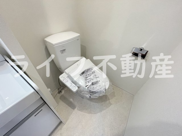 プレサンスNEO長堂アウローラのトイレ|シンプルで使いやすいトイレです