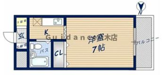 【間取り】 | プチハイツ奈良