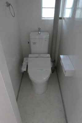 【トイレ】 | 鈴が台団地分譲住宅A棟 | 温水洗浄便座　※写真は入居前に撮影したものです