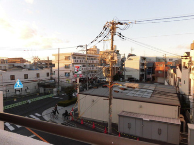 【展望】 | フラワービル | バルコニーから見た眺望です