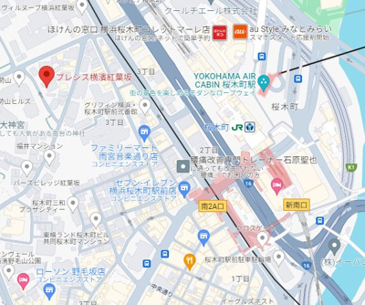 【地図】 | プレシス横濱紅葉坂 | 周辺の地図です！