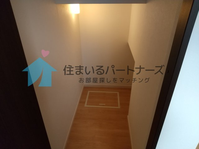 Aゾーン御井の収納|収納のためのスペースです
