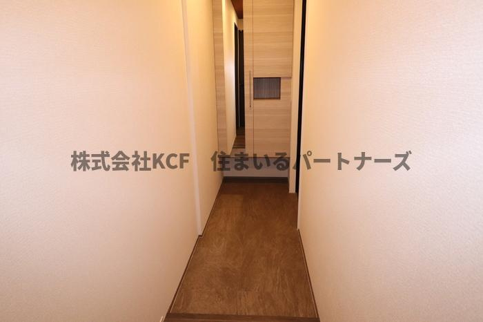 アルカンジュ東合川の玄関|ゆったりとした玄関です
