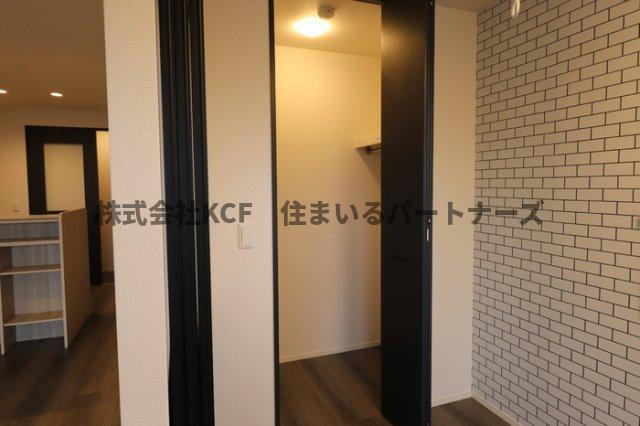 アルカンジュ東合川の収納|専用の収納スペースです