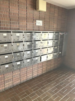 【その他共用部分】 | 共用部にメールボックスがあります(^^)/
