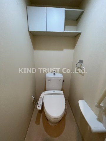 Ciel・D東梅田のトイレ|コンパクトで使いやすいトイレです