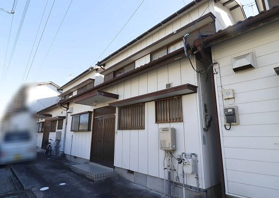 介良乙戸建貸家の外観|外観は落ち着いています
