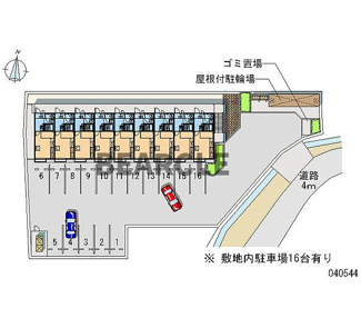 【駐車場】 | レオパレスポケットⅡ