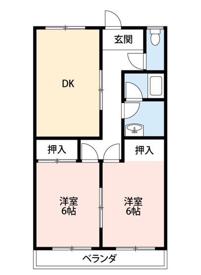 【間取り】 | ハイム馬乗