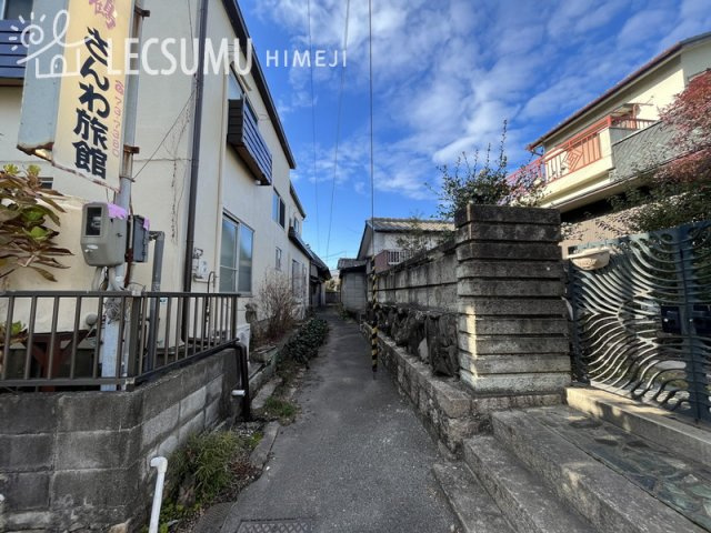 姫路市大津区吉美／売土地の前面道路含む現地写真