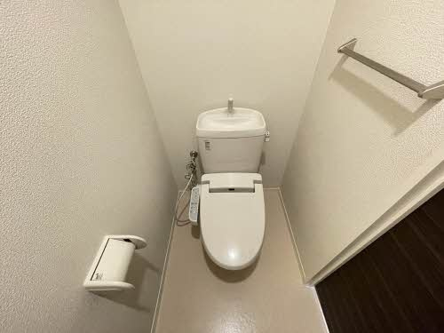 熊本市南区近見７丁目のアパートのトイレ