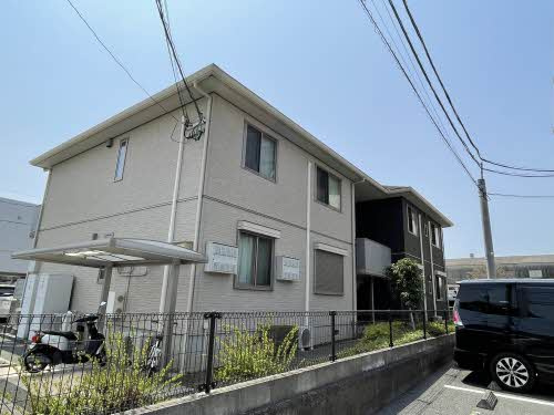 熊本市南区近見７丁目のアパートの外観
