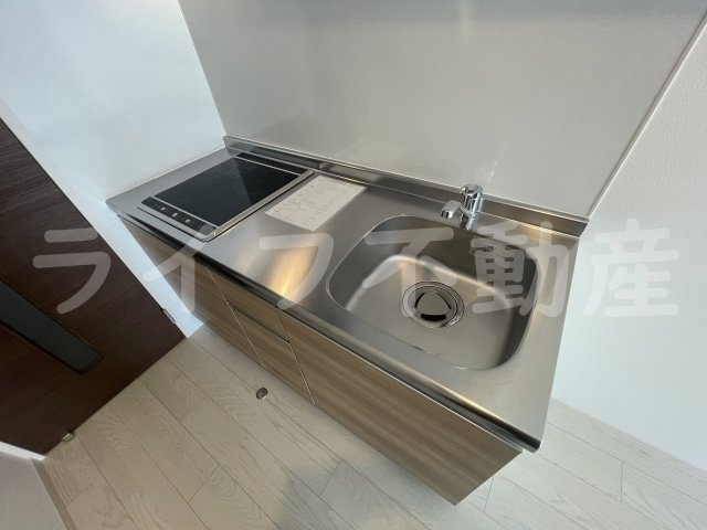 MDS弥刀のキッチン|コンパクトなキッチンで掃除もラクラク