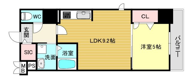 【間取り】 | フレンシア西宮北口