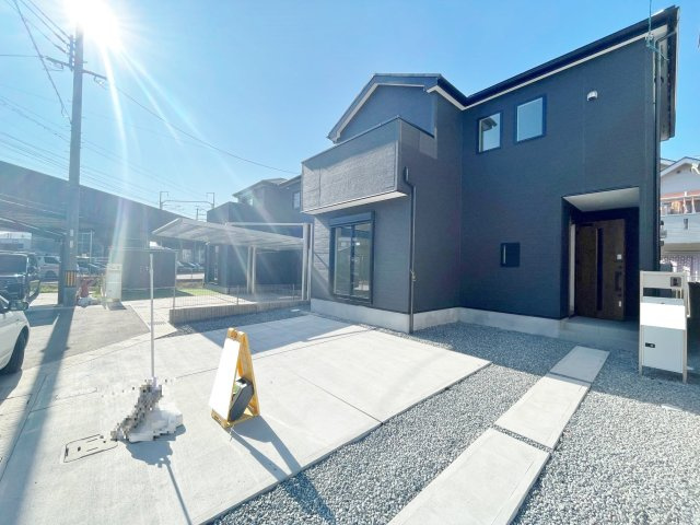 ◆限定２区画◆並列駐車２台可能◆ゆったり３ＬＤＫ◆リナージュ大山崎町大山崎鏡田２３-１期の外観|外観