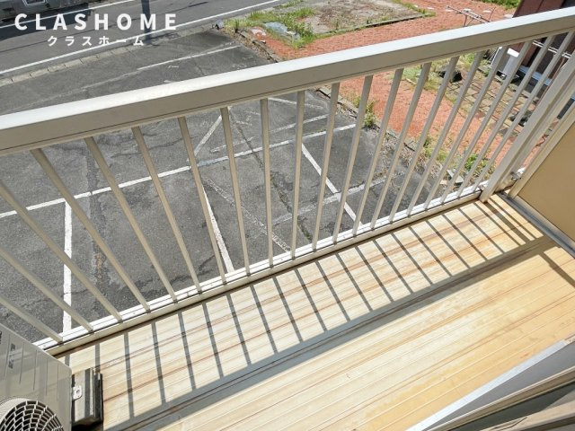 パレス内藤２　　　刈谷市近郊の賃貸はクラスホームのバルコニー|同物件の別部屋になります。