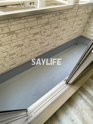 アート長瀬Aのバルコニー