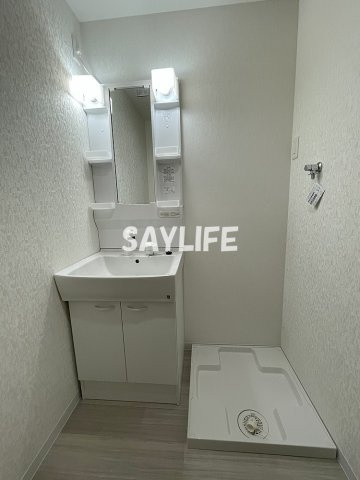 アート長瀬Aの洗面所