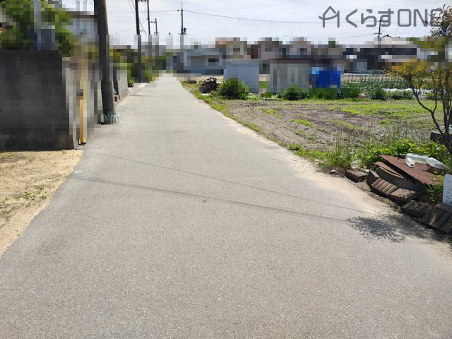 【前面道路含む現地写真】 | 姫路市網干区興浜／売土地