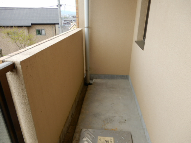神戸市西区玉津町二ツ屋の賃貸マンションのバルコニー