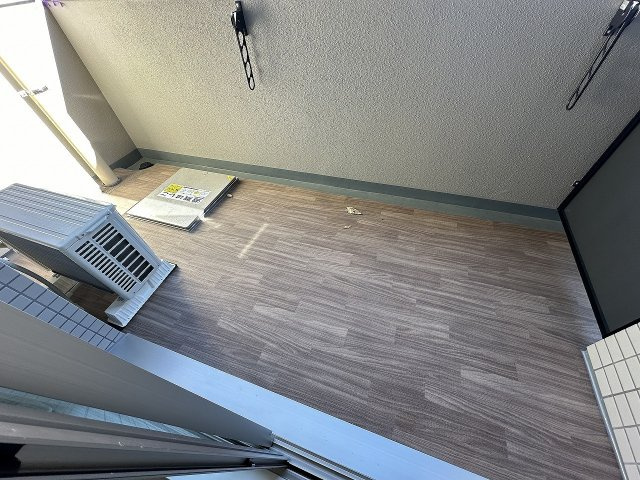 レオンコンフォート神戸山手通のバルコニー