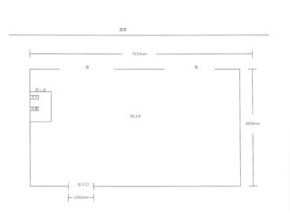 西大路ビルの区画図