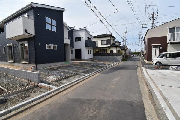 ケイアイフィット　水戸市堀町　21期 　3の前面道路含む現地写真|現地撮影（2023年6月）
