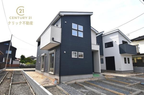 ケイアイフィット　水戸市堀町　21期 　3の外観|赤塚駅車12分。渡里小徒歩4分、第五中徒歩7分。 幹線道路へのアクセス良好、周辺環境充実で生活利便性◎家族構成の変化やテレワーク用のお部屋が必要な時には、5LDKに間仕切り対応可能です！